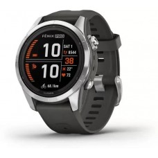 Умные часы Garmin Fenix 7S Pro Solar (серебро/графит)
