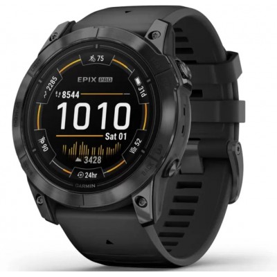 Умные часы Garmin Epix Pro Gen 2 Standard 51 мм (сланцево-серый/черный) купить