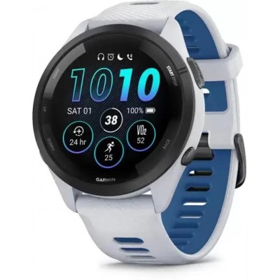 Умные часы Garmin Forerunner 265 (белый камень/синий) купить