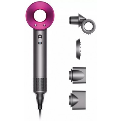 Фен Dyson HD15 Supersonic (металл/фуксия) купить Фен Dyson HD15 Supersonic (металл/фуксия) купить