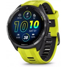 Умные часы Garmin Forerunner 965 (черный/желтый)