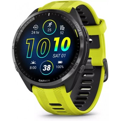 Умные часы Garmin Forerunner 965 (черный/желтый) купить
