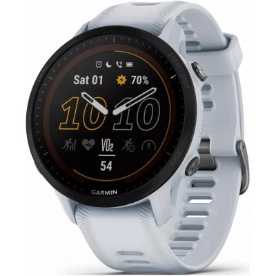 Умные часы Garmin Forerunner 955 Solar (белый камень) купить