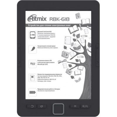 Электронная книга Ritmix RBK-618 купить