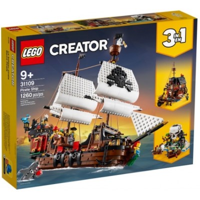 Конструктор LEGO Creator 31109 Пиратский корабль купить
