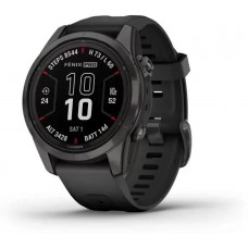 Умные часы Garmin Fenix 7S Pro Sapphire Solar (карбоново-серый титан/черный)
