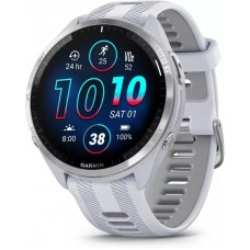 Умные часы Garmin Forerunner 965 (белый/серый)