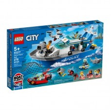 Конструктор Lego City 60277 Катер полицейского патруля