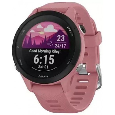 Умные часы Garmin Forerunner 255S 41 мм (пыльная роза/черный) купить
