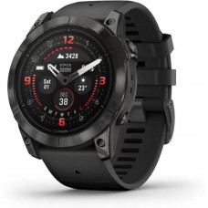 Умные часы Garmin Epix Pro Gen 2 Sapphire 47 мм (карбоново-серый титан/черный, с кожаным и силиконовым ремешками)