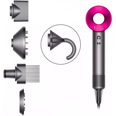 Фен Dyson Supersonic HD07 386732-01 (фуксия) купить Фен Dyson Supersonic HD07 386732-01 (фуксия) купить