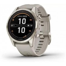 Умные часы Garmin Fenix 7S Pro Sapphire Solar (мягкое золото/песок)