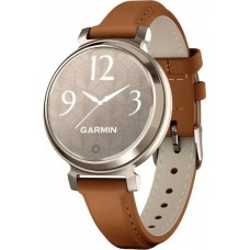 Умные часы Garmin Lily 2 Classic (кремовое золото/коричневый)