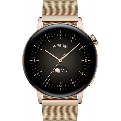Смарт-часы Huawei Watch GT 3 Elegant 42 мм (с миланским ремешком) купить