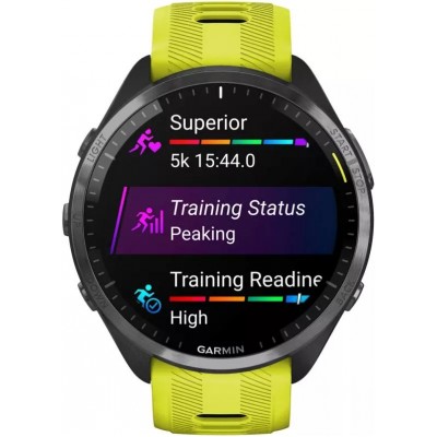 Умные часы Garmin Forerunner 965 (черный/желтый) купить