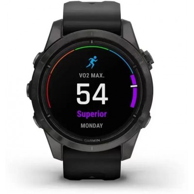 Умные часы Garmin Epix Pro Gen 2 Sapphire 42 мм (карбоново-серый титан/черный) купить