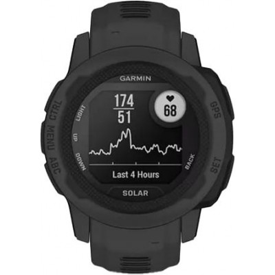 Умные часы Garmin Instinct 2S Solar (графит) купить