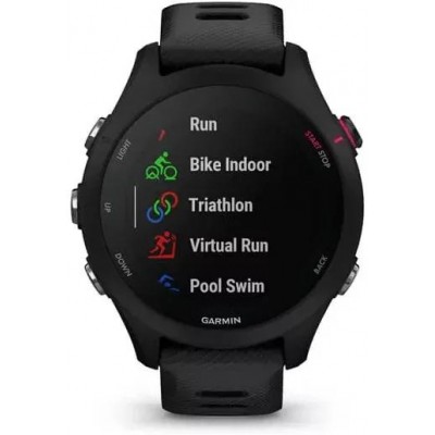 Умные часы Garmin Forerunner 255S Music 41 мм (черный) купить