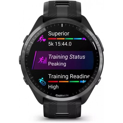 Умные часы Garmin Forerunner 965 (черный/серый) купить