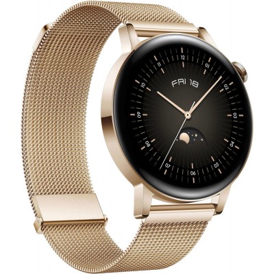 Смарт-часы Huawei Watch GT 3 Elegant 42 мм (с миланским ремешком) купить