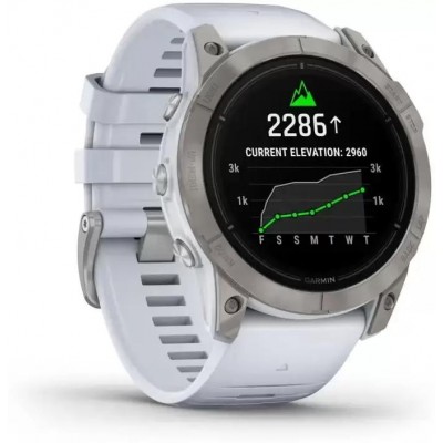 Умные часы Garmin Epix Pro Gen 2 Sapphire 51 мм (титан/белый камень) купить