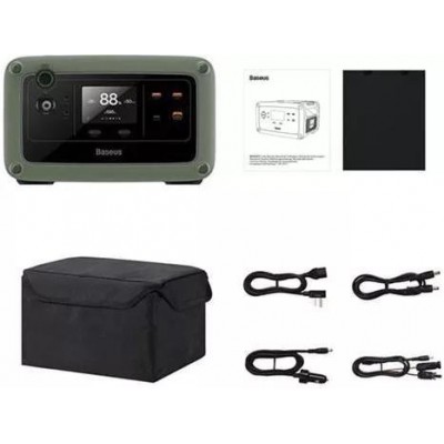 Портативная зарядная станция Baseus Outdoor energy stack digital portable energy station 600W CGNL000001 купить