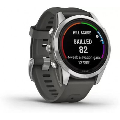 Умные часы Garmin Fenix 7S Pro Solar (серебро/графит) купить