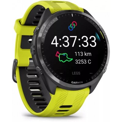 Умные часы Garmin Forerunner 965 (черный/желтый) купить