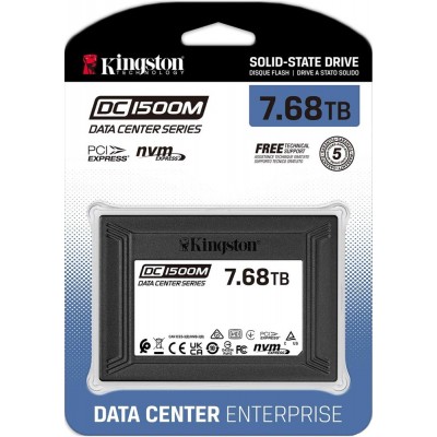 SSD Kingston DC1500M 7.68TB SEDC1500M/7680G купить