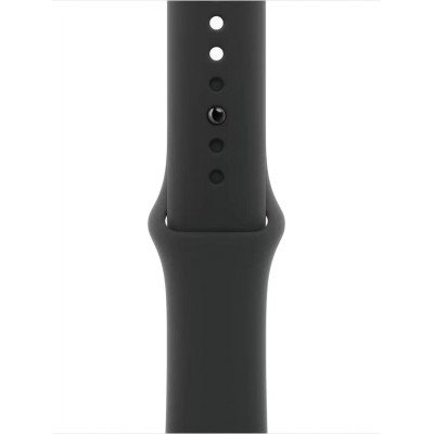 Умные часы Apple Watch Series 10 46 мм (алюминиевый корпус, черный/черный, спортивный силиконовый ремешок S/M) купить