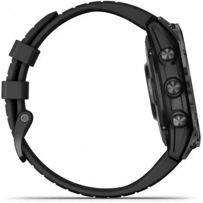 Умные часы Garmin Fenix 7 Pro Sapphire Solar (карбоново-серый титан/черный) купить