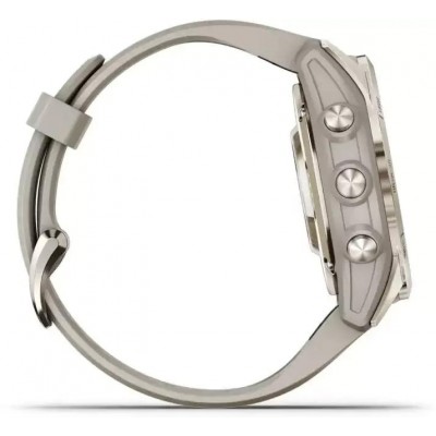 Умные часы Garmin Fenix 7S Pro Sapphire Solar (мягкое золото/песок) купить