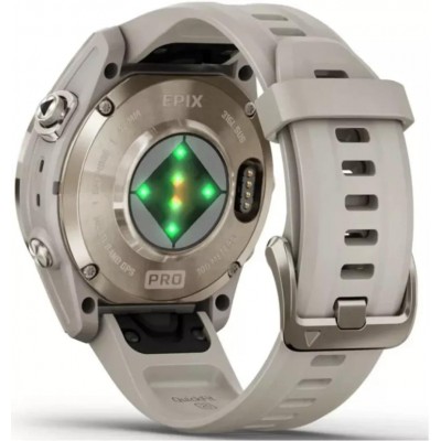 Умные часы Garmin Epix Pro Gen 2 Sapphire 42 мм (мягкое золото/песок) купить