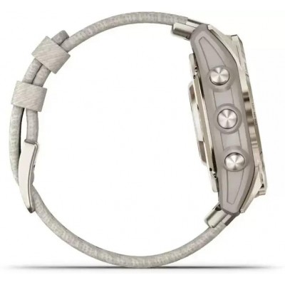 Умные часы Garmin Epix Pro Gen 2 Sapphire 42 мм (мягкое золото/крем, с нейлоновым и силиконовым ремешками) купить