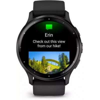 Умные часы Garmin Venu 3 (черный, с силиконовым ремешком) купить