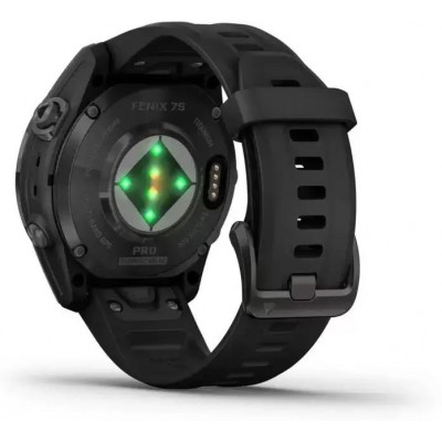Умные часы Garmin Fenix 7S Pro Sapphire Solar (карбоново-серый титан/черный) купить