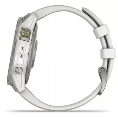 Умные часы Garmin Epix Sapphire Gen 2 (серебристый титан/белый) купить