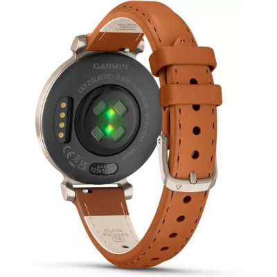 Умные часы Garmin Lily 2 Classic (кремовое золото/коричневый) купить