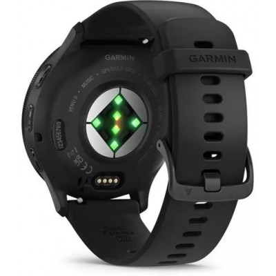 Умные часы Garmin Venu 3 (черный, с силиконовым ремешком) купить