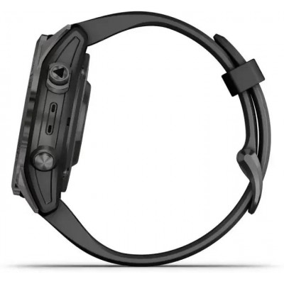 Умные часы Garmin Fenix 7S Pro Sapphire Solar (карбоново-серый титан/черный) купить