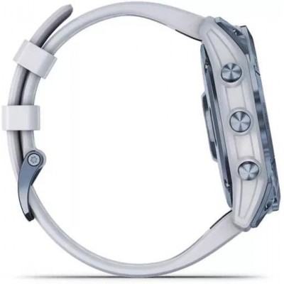 Умные часы Garmin Fenix 7X Sapphire Solar 51 мм (голубой минерал/белый камень) купить