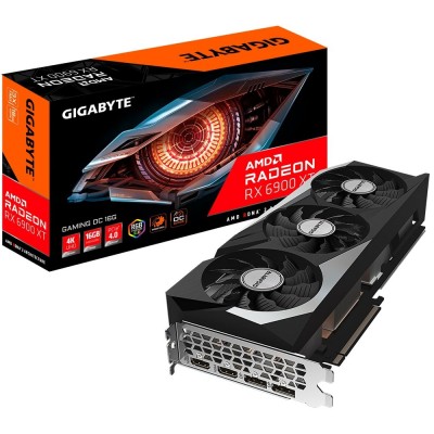 Видеокарта Gigabyte Radeon RX 6900 XT Gaming OC 16G GV-R69XTGAMING OC-16GD купить