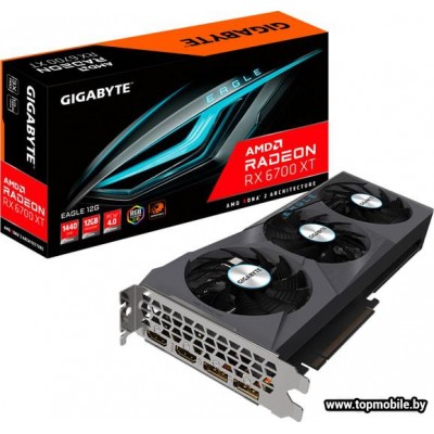 Gigabyte Radeon RX 6700 XT Eagle 12GB GDDR6 GV-R67XTEAGLE-12GD купить Gigabyte Radeon RX 6700 XT Eagle 12GB GDDR6 GV-R67XTEAGLE-12GD купить