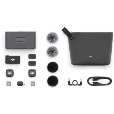 Радиосистема DJI Mic 3 (2TX + 1RX + Charging Case) купить Радиосистема DJI Mic 3 (2TX + 1RX + Charging Case) купить