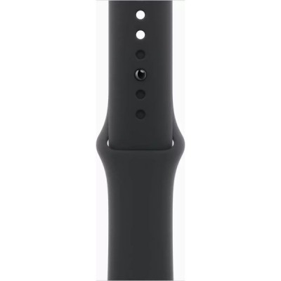 Умные часы Apple Watch Series 11 42 мм (алюминиевый корпус, черный/черный, спортивный силиконовый ремешок M/L) купить