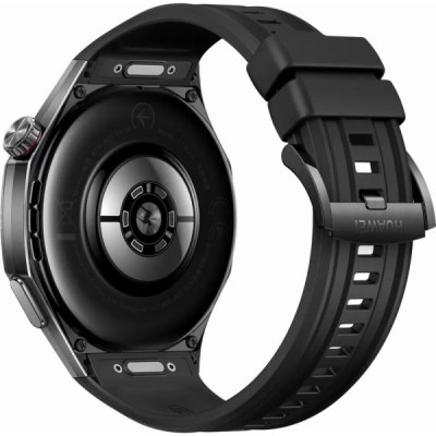 Умные часы Huawei Watch GT 6 Pro 46 мм (черный, с черным силиконовым ремешком, международная версия) купить