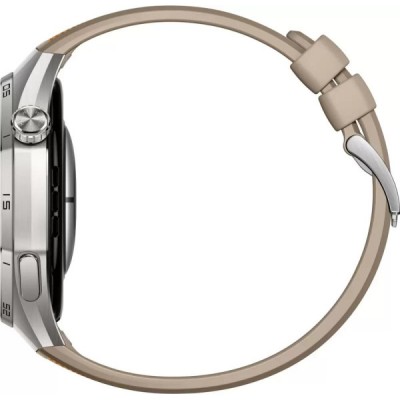 Умные часы Huawei Watch GT 6 Pro 46 мм (серебристый, с коричневым плетеным ремешком, международная версия) купить