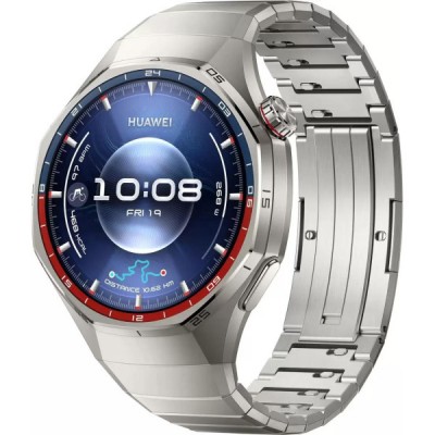 Умные часы Huawei Watch GT 6 Pro 46 мм (серебристый, с серебристым браслетом, международная версия) купить