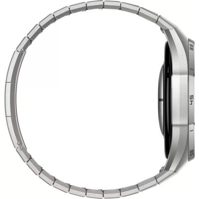 Умные часы Huawei Watch GT 6 Pro 46 мм (серебристый, с серебристым браслетом, международная версия) купить